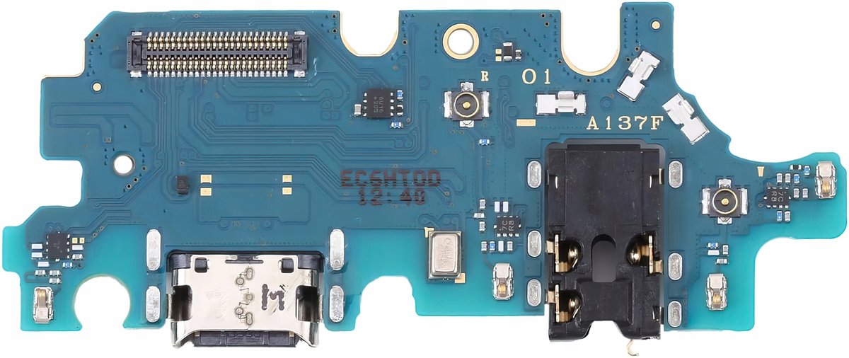 do SAMSUNG GALAXY A13 A137 PŁYTKA ZŁĄCZE USB MIKROFON Z UKŁADAMI iC FAST