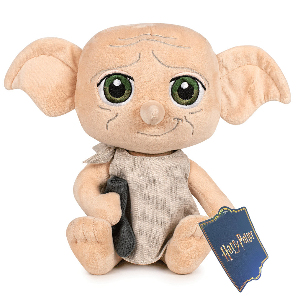 Duża Oryginalna Maskotka Zgredek 32 cm Siedzący Pluszak Harry Potter Dobby