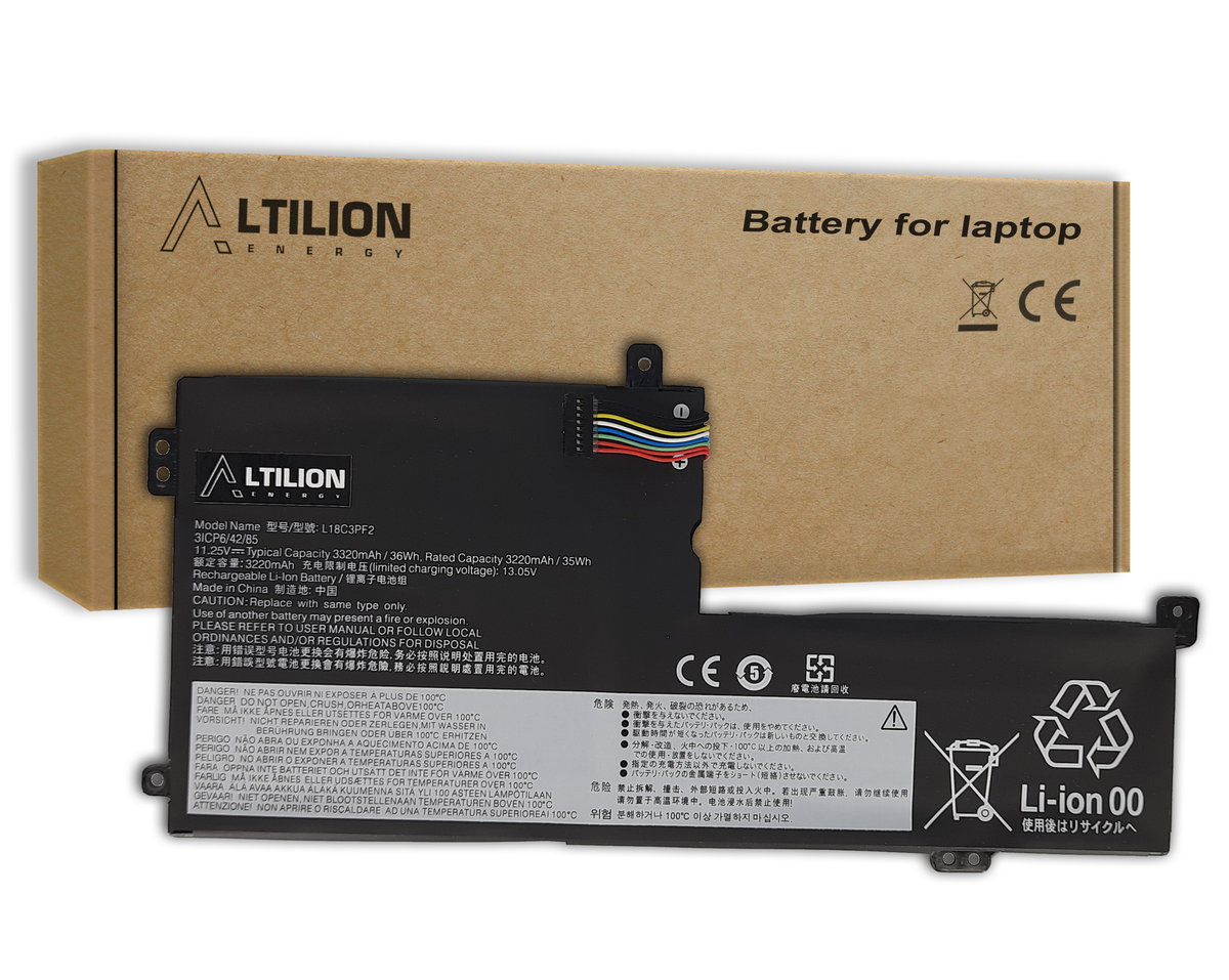 Bateria L18C3PF2 L18M3PF2 Lenovo Ideapad L340-15API 15IWL 17API 17IWL
