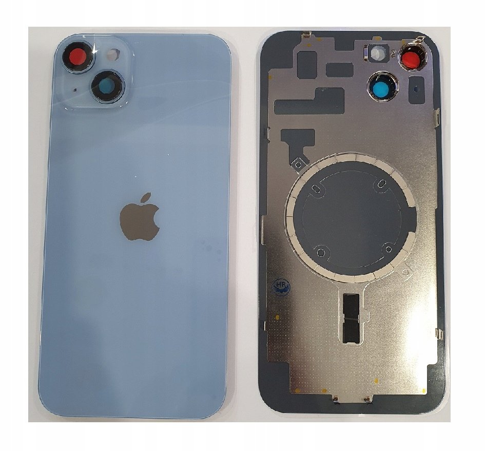 do iPHONE 14 PLUS KLAPKA BATERII POKRYWA TYŁ Z KOPLETNĄ RAMKĄ + KAMERA BLUE