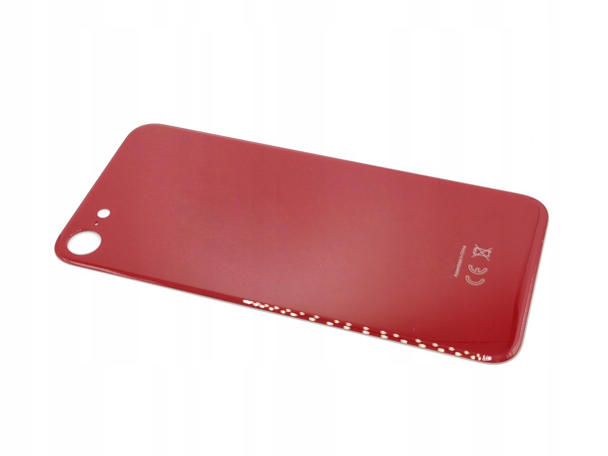 OBUDOWA PANEL TYŁ DO APPLE IPHONE 8 A1905 A1863 BIG HOLE CZERWONY