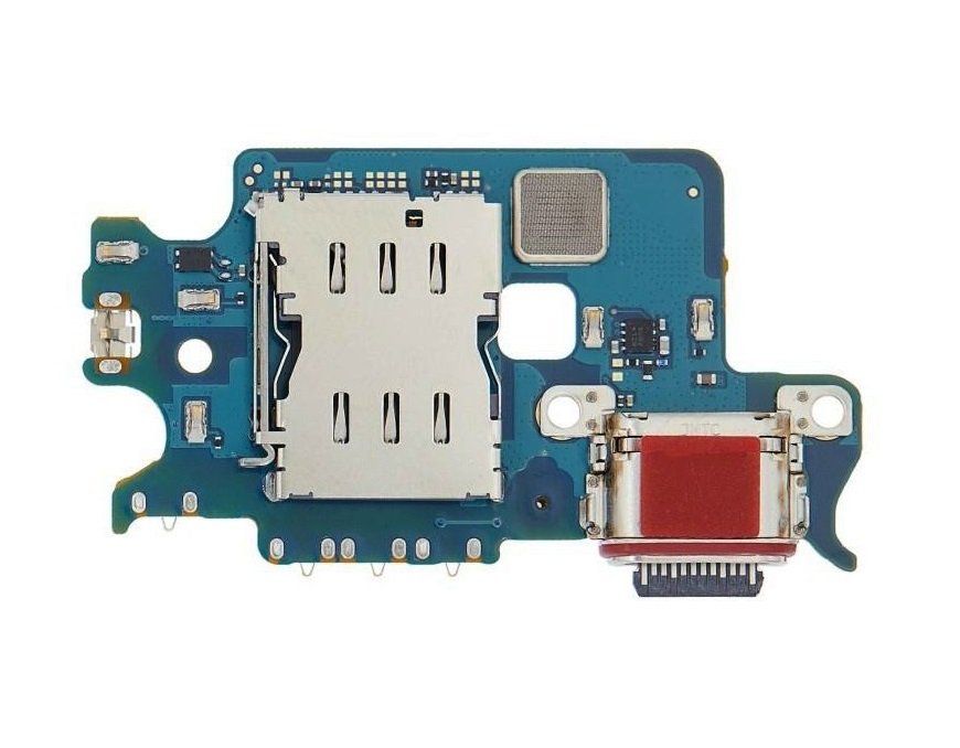 do SAMSUNG GALAXY S22 5G S901B PŁYTKA ZŁĄCZE USB MIKROFON Z UKŁADAMI iC