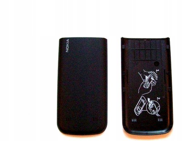 NOKIA 6730 6730c KLAPKA BATERII POKRYWA CZARNA