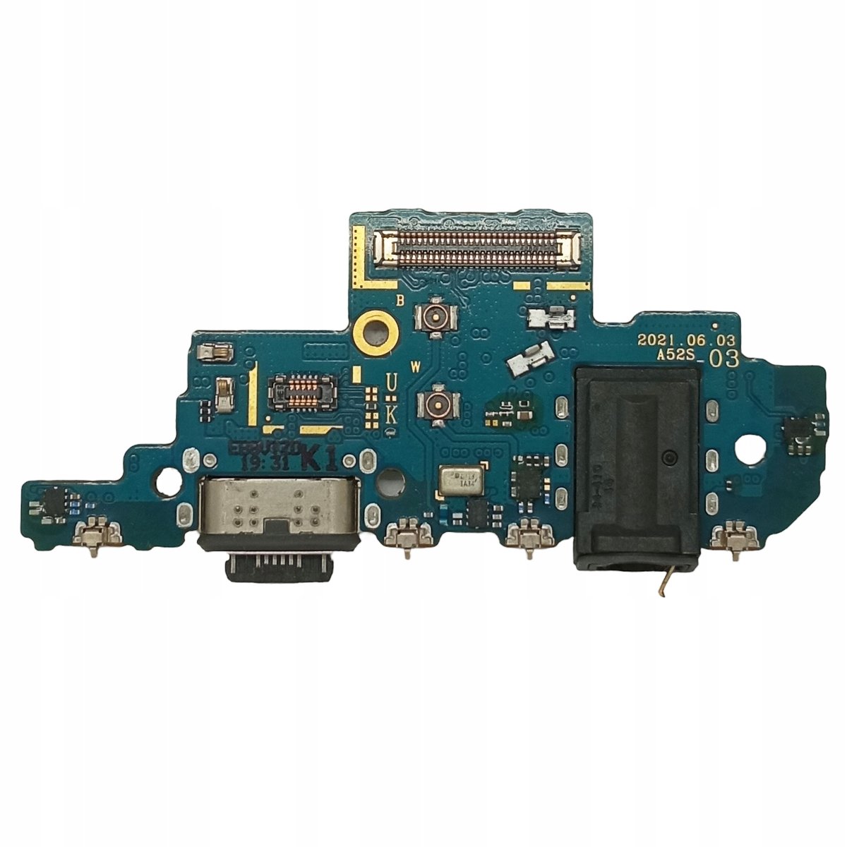 do SAMSUNG GALAXY A52s K52S 4G K1 PŁYTKA ZŁĄCZE USB MIKROFON Z UKŁADAMI iC