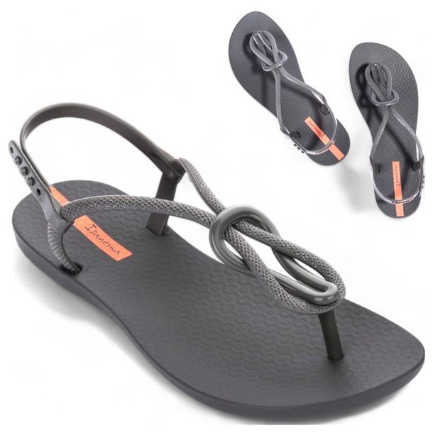 Sandały damskie Sportowe Ipanema 39 Trendy lekkie Eleganckie Wygodne Gumowe