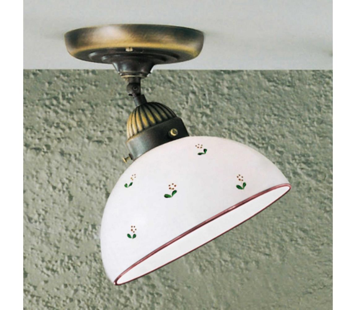 Kolarz 731.10.69 - Żyrandol natynkowy NONNA 1xE27/75W/230V śr. 20 cm czerwony