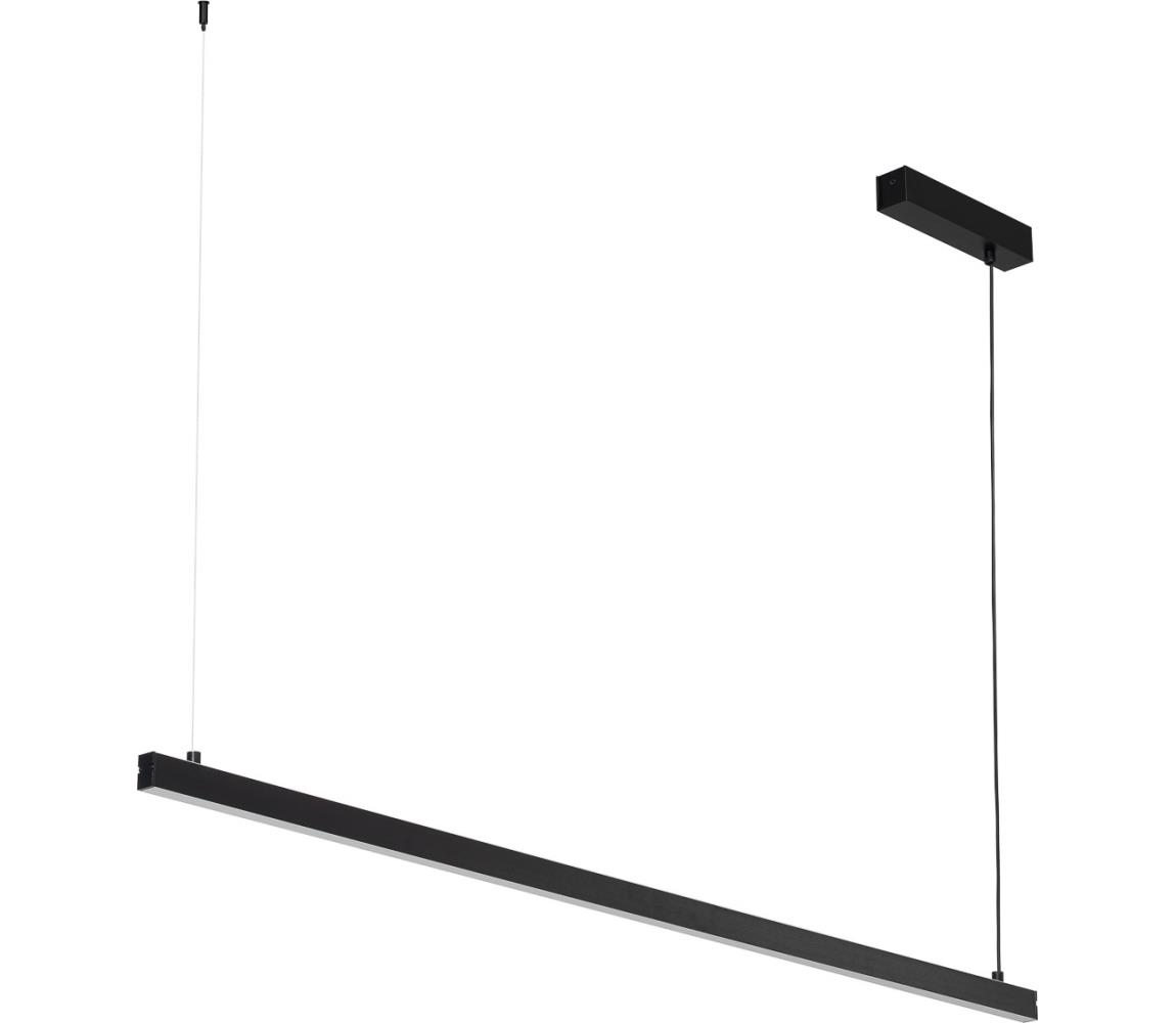 Argon 8835 - LED Żyrandol na lince MIAMI LED/37W/230V 3000K czarny