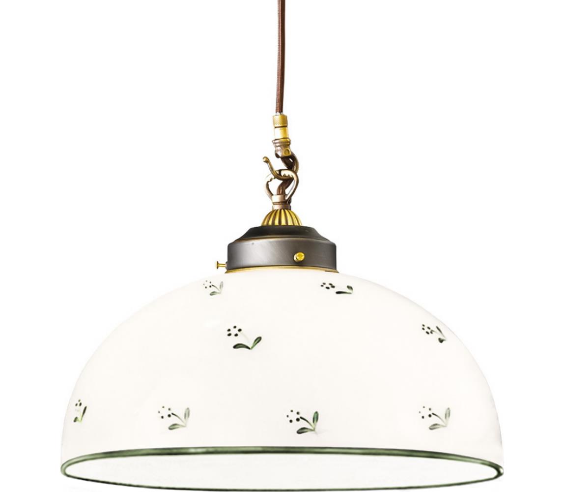 Kolarz 731.32.28 - Żyrandol na lince NONNA 1xE27/75W/230V śr. 36 cm zielony