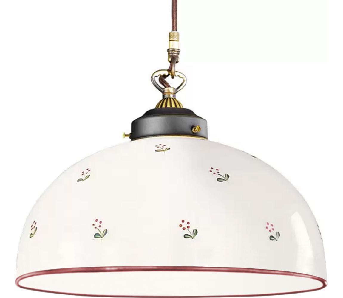 Kolarz 731.32.77 - Żyrandol na lince NONNA 1xE27/75W/230V śr. 36 cm czerwony