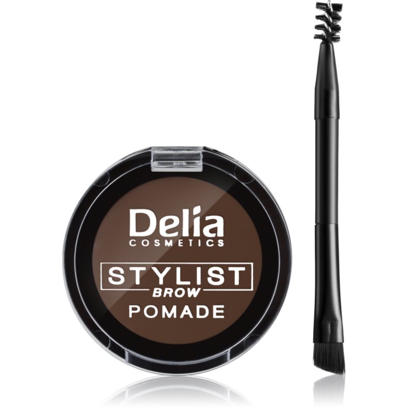 Delia Cosmetics Eyebrow Expert Pomada do brwi Ciemny Brąz 1 szt.