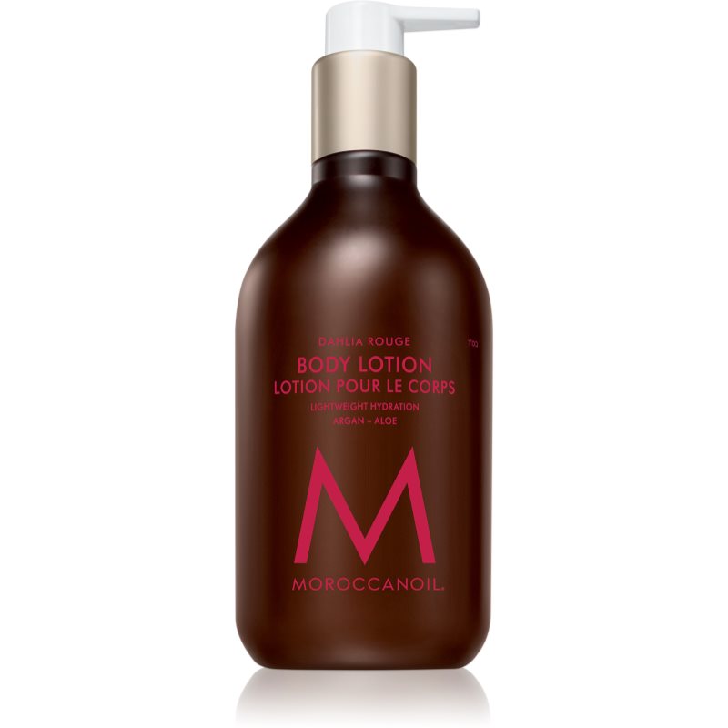 Moroccanoil Body Dahlia Rouge odżywcze mleczko do ciała z olejkiem arganowym aloes i witamina E 360 ml