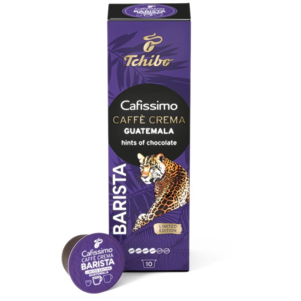Kapsułki Tchibo Cafissimo Barista Caffe Crema Guatemala 10 kapsułek
