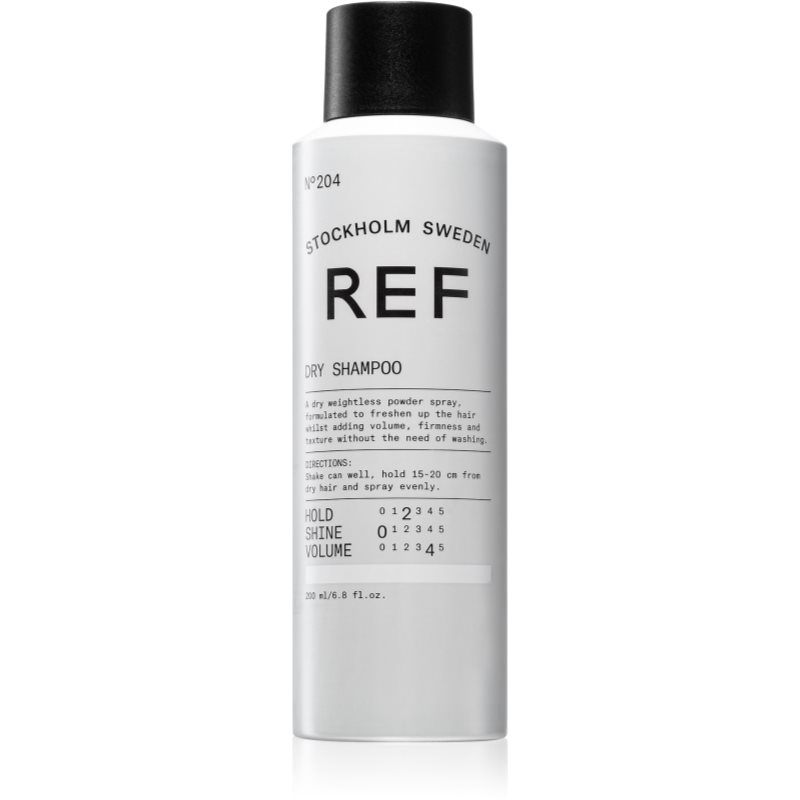 REF DRY SHAMPOO Suchy szampon bezbarwny N°204 200ML I 31380