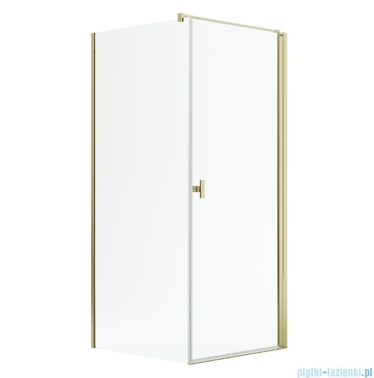 Radaway Nes Kdj I Gold kabina 90x75cm prawa złoty połysk 10022090-09-01R/10039075-01-01