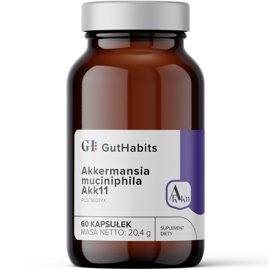GUTHABITS AKKERMANSIA MUCINIPHILA AKK11 POSTBIOTYK 60 KAPSUŁEK
