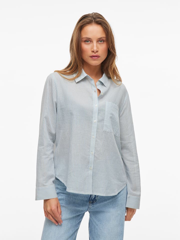 Vila Bluzka w kolorze błękitnym