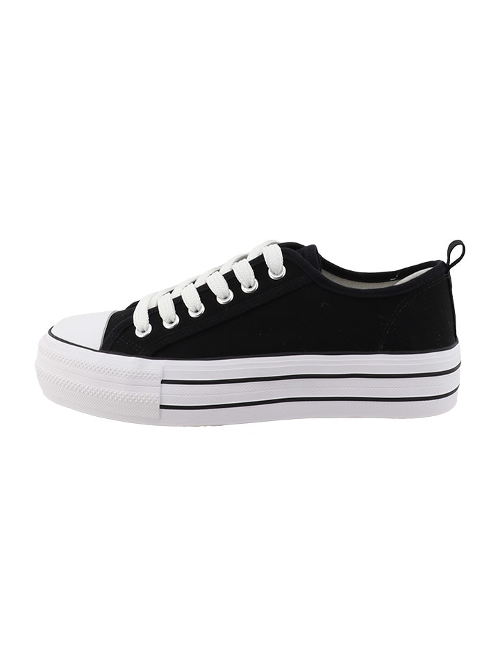 Tom Tailor Sneakersy w kolorze czarnym