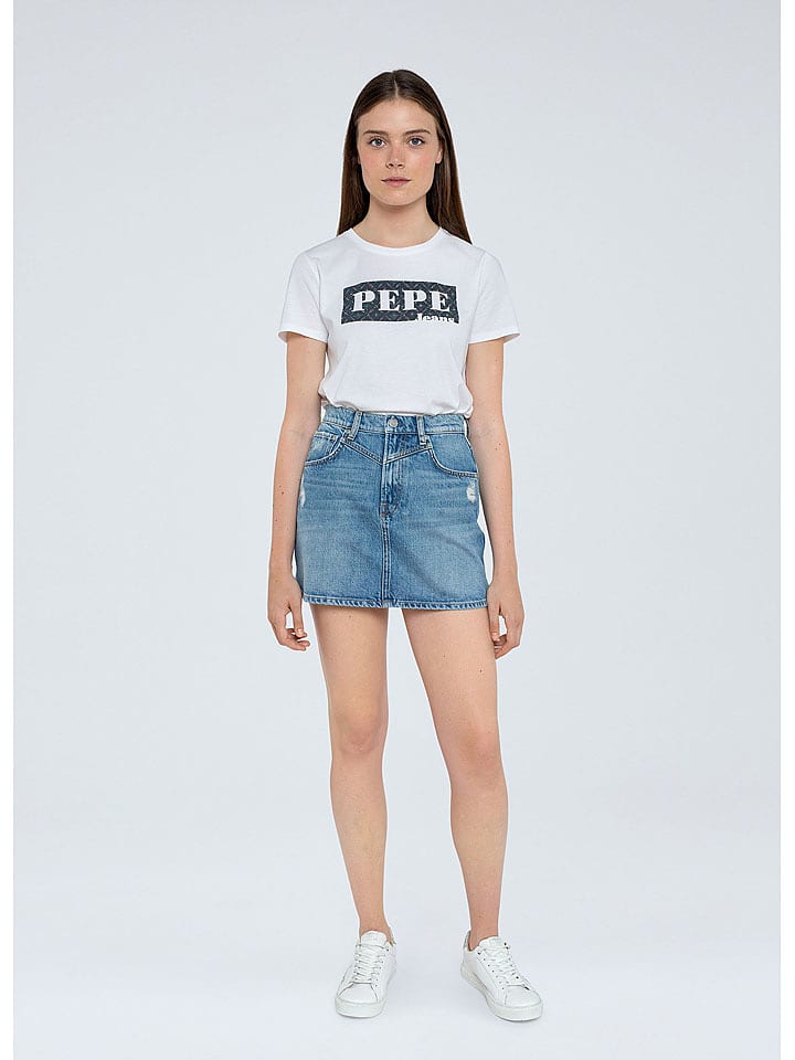 Pepe Jeans Spódnica dżinsowa 