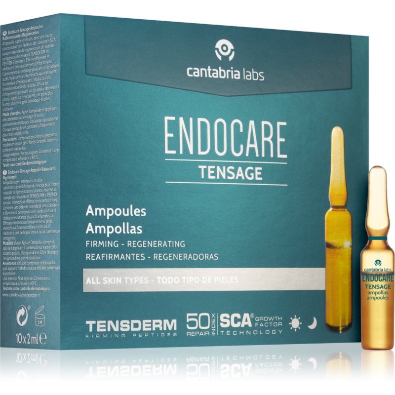 Melora endocare tensage ampułek, 10 sztuk po 2 ML SF0030139