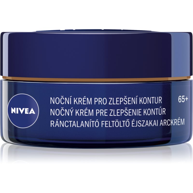 Nivea Anti Wrinkle + Contouring 65+ krem na noc 50 ml