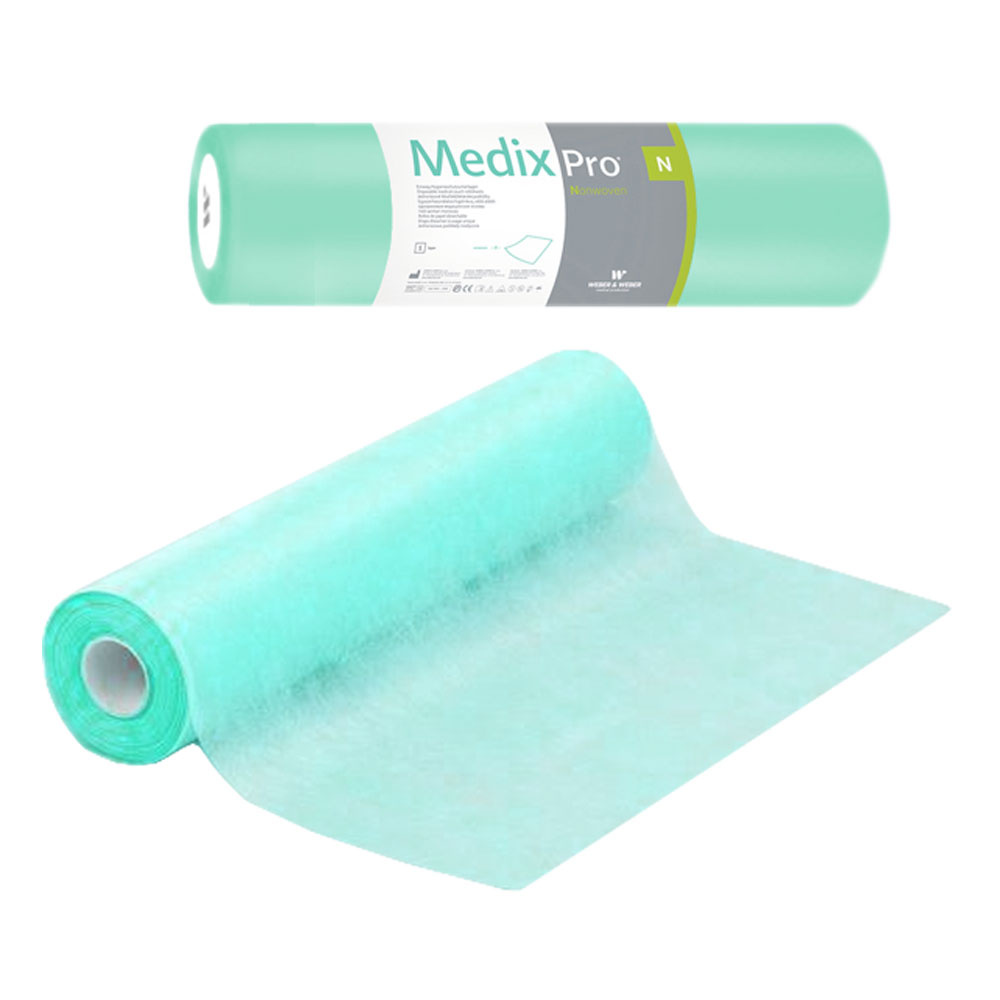 Podkład higieniczny na rolce 60cm x 50cm zielony 20g MedixPro 100szt