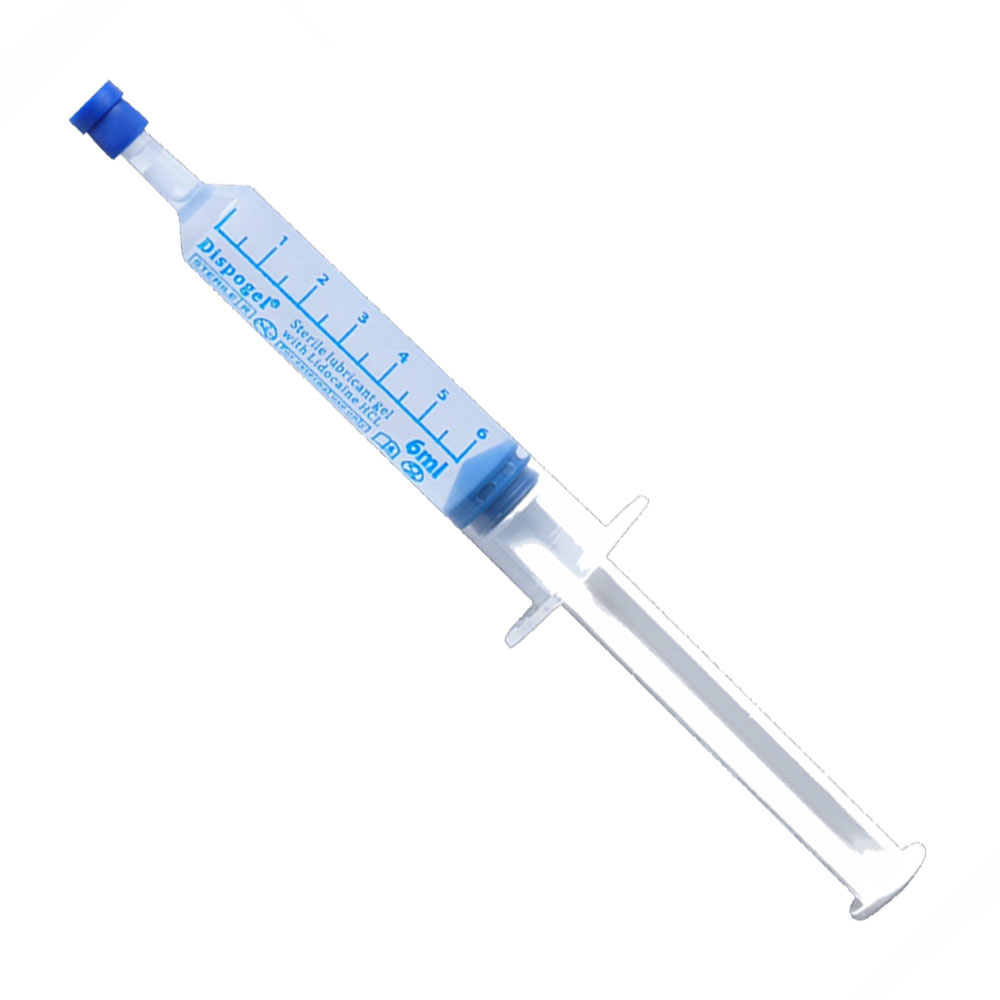 Żel znieczulający z lidokainą 2% do cewnikowania Dispogel 6ml w strzykawce sterylny 1szt