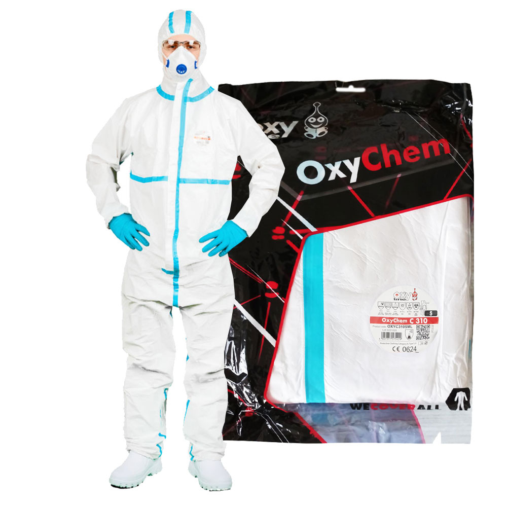 Kombinezon ochronny przeciwchemiczny S OxyChem C310 typ 4 5 6