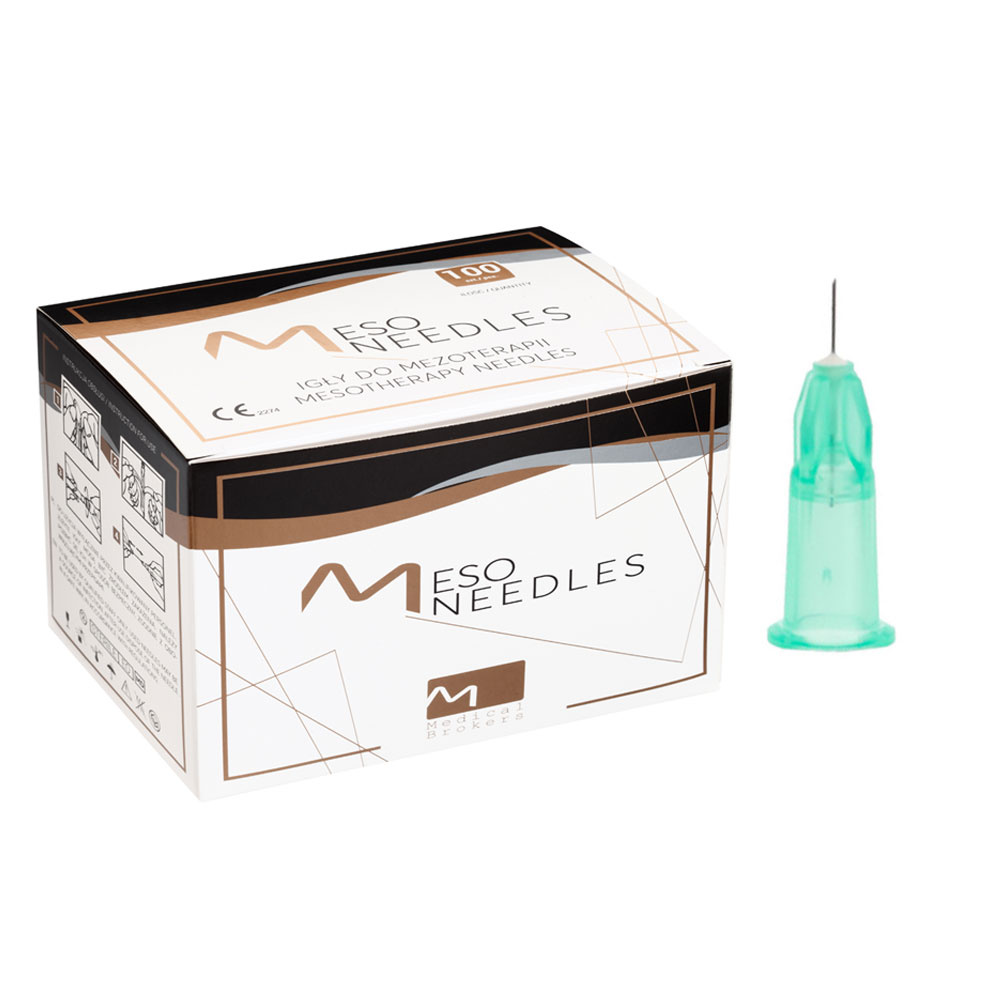 Igły do mezoterapii 32G 0,23mm x 4mm Meso Needles MB 100szt