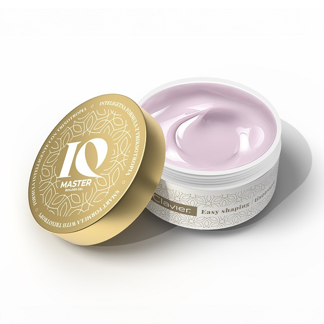 Żel budujący Clavier IQ MASTER z tiksotropią 50g, Rose