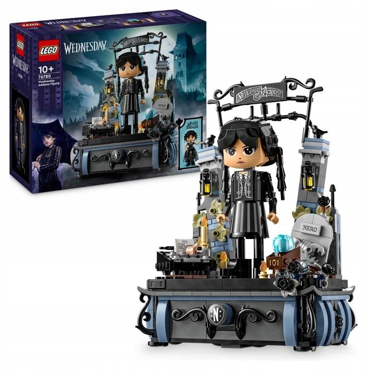 LEGO Wednesday - Figurka Wednesday Addams Z serial Wednesday ZESTAW LEGO PREZENT DLA CHŁOPCA DZIECI