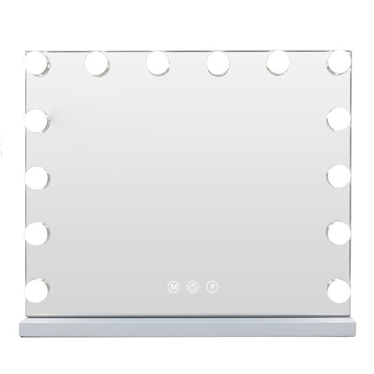 VANITII Obrotowe lusterko do makijażu w stylu Hollywood 500x400mm