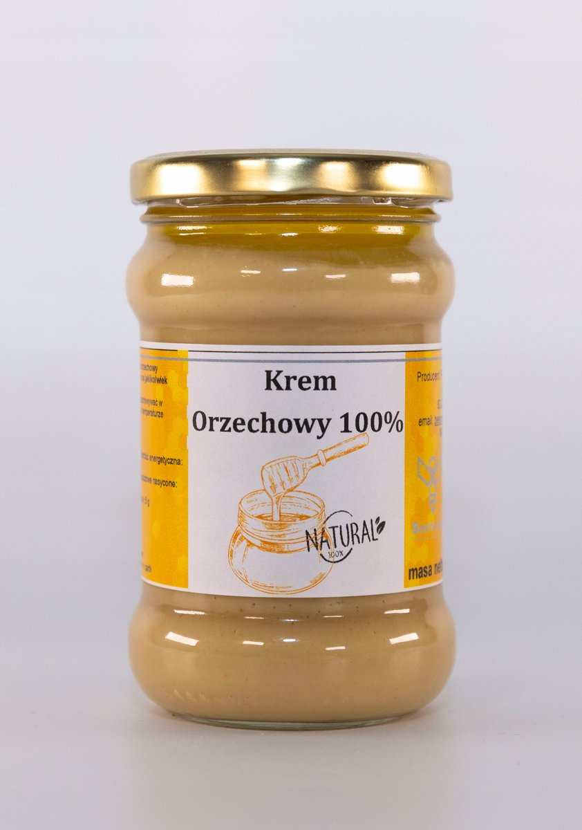 Masło Orzechowe 100% Orzechy ziemne krem 320g