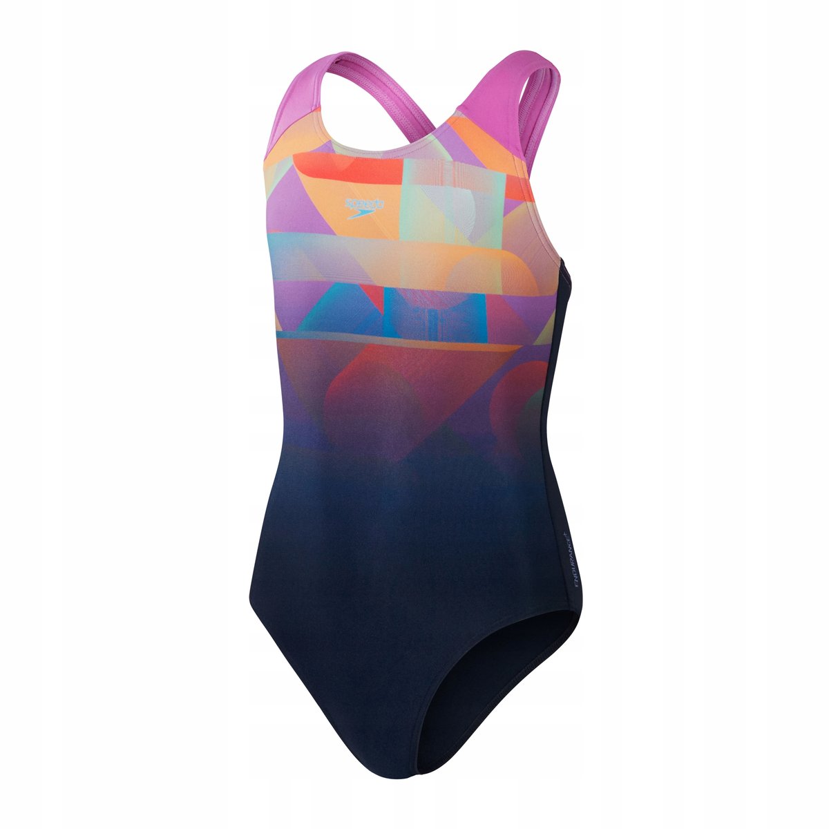 Strój kąpielowy jednoczęściowy dziewczęcy na basen Speedo Digital 152cm