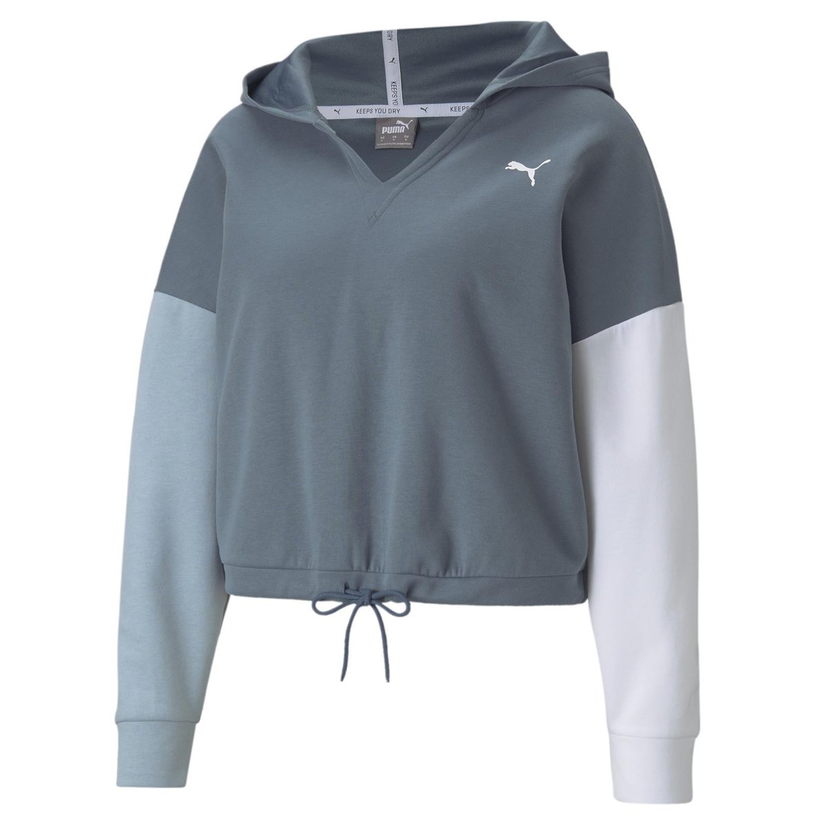 Bluza z kapturem damska Puma Modern Sports niebieska 58948664-S