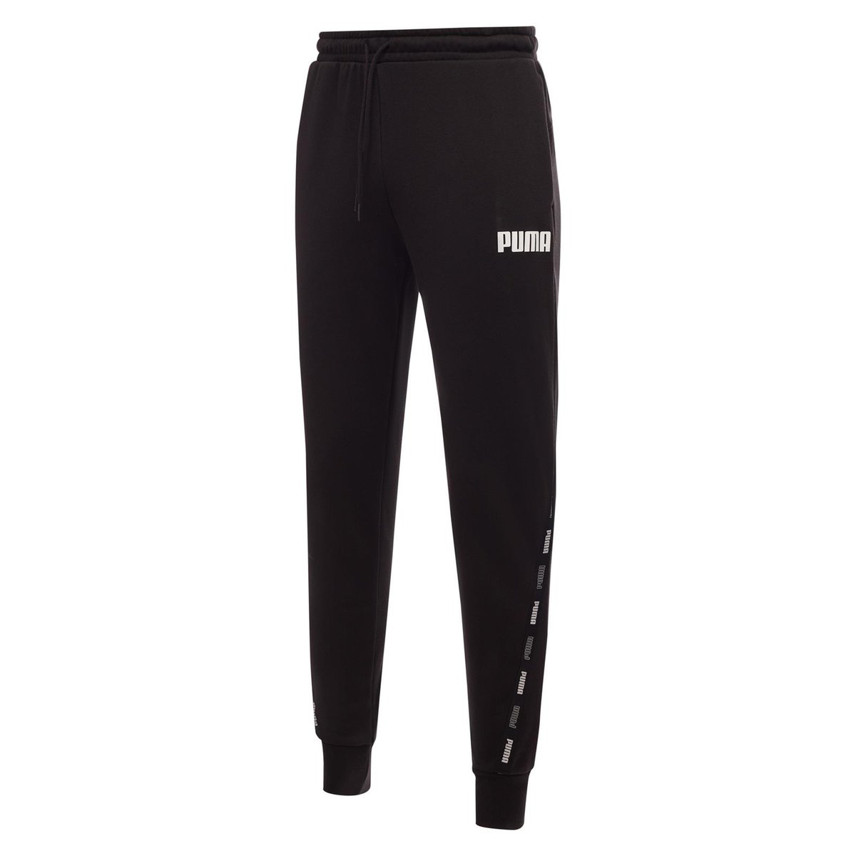 Spodnie dresowe męskie Puma TAPE czarne 67132301-S