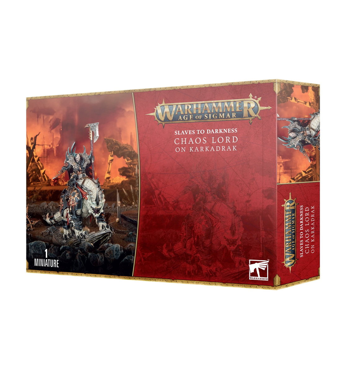 Warhammer Age of Sigmar SLAVES TO DARKNESS LORD ON KARKADRAK Games Workshop