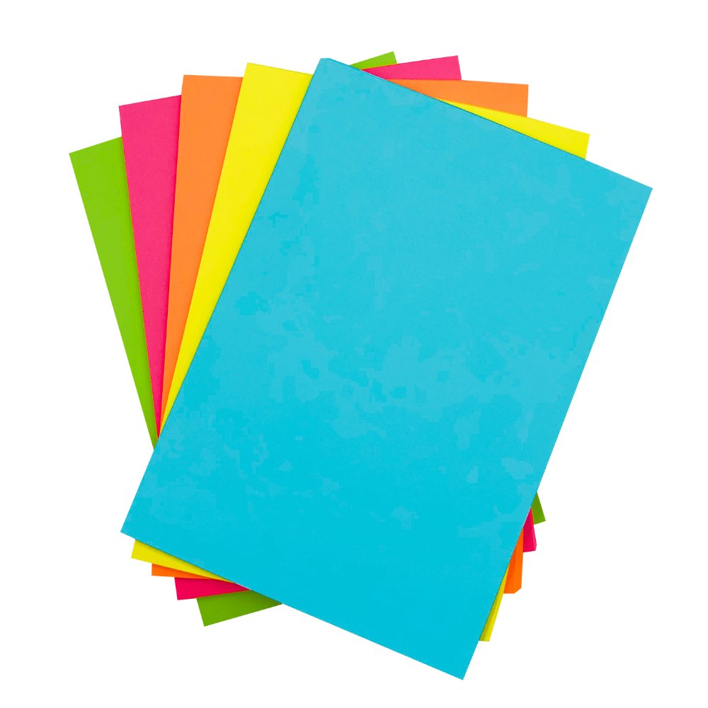 Papier kolorowy A4 250 arkuszy mix intensywny