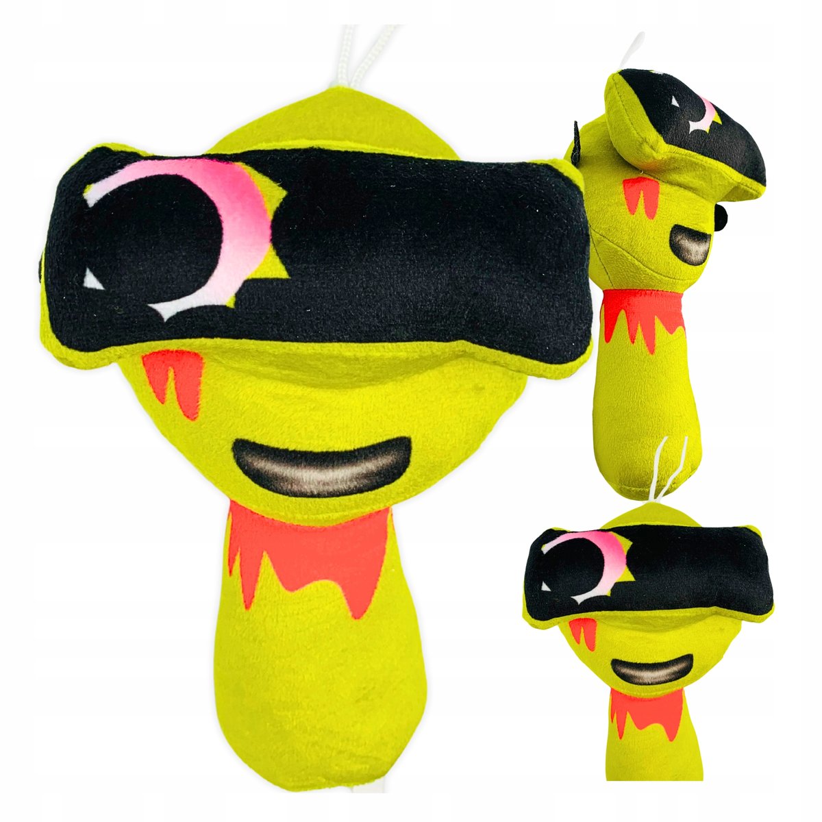 Maskotka Sprunki Spunky GOLD DARK Z Gry Pluszowy Incredibox Pluszak 20 cm