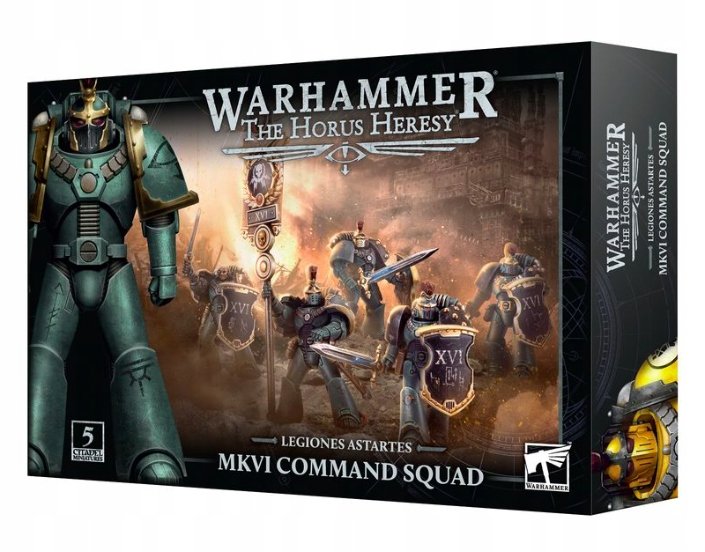 Warhammer The Horus Heresy Legiones Astartes MKVI Command Squad