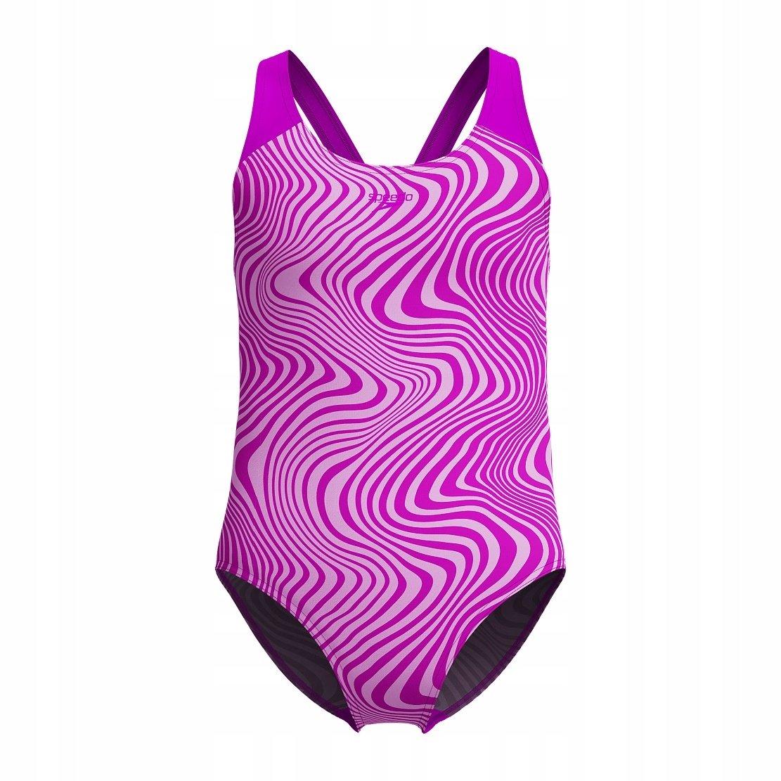 Strój kąpielowy jednoczęściowy dziewczęcy na basen Speedo Allover 128cm