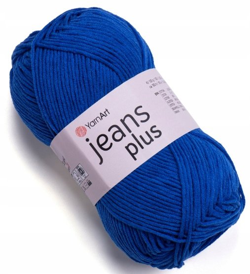 Włóczka YarnArt Jeans PLUS kolor 47 Chaber