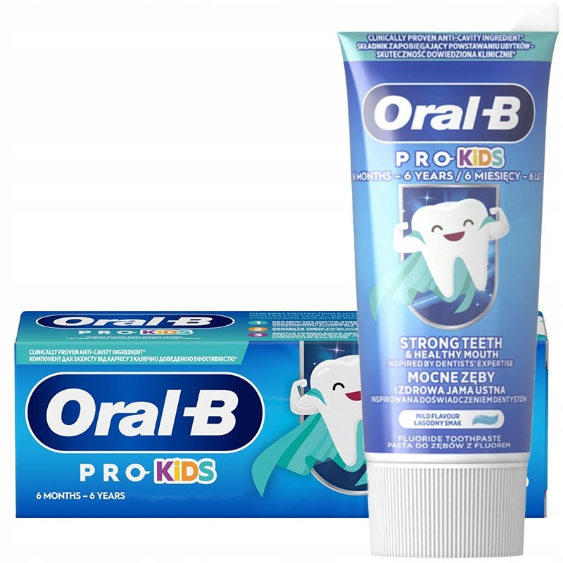 Oral B PRO Kids pasta do zębów dla dzieci 6m - 6y 50 ml