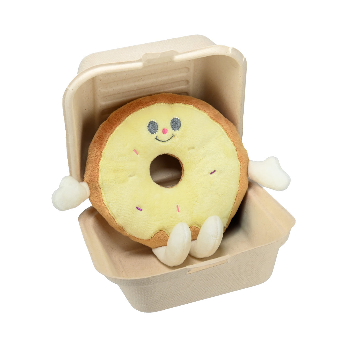 Chinchilla, donut w pudełku, 10 cm
