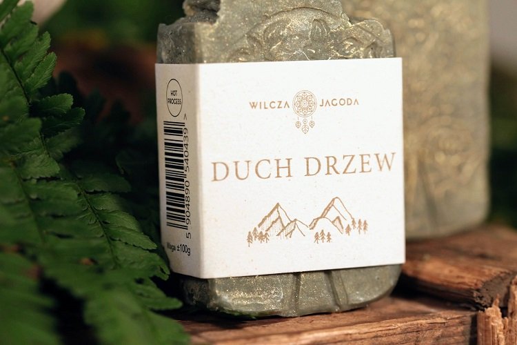 Duch Drzew - pielęgnujące mydło pachnące lasem