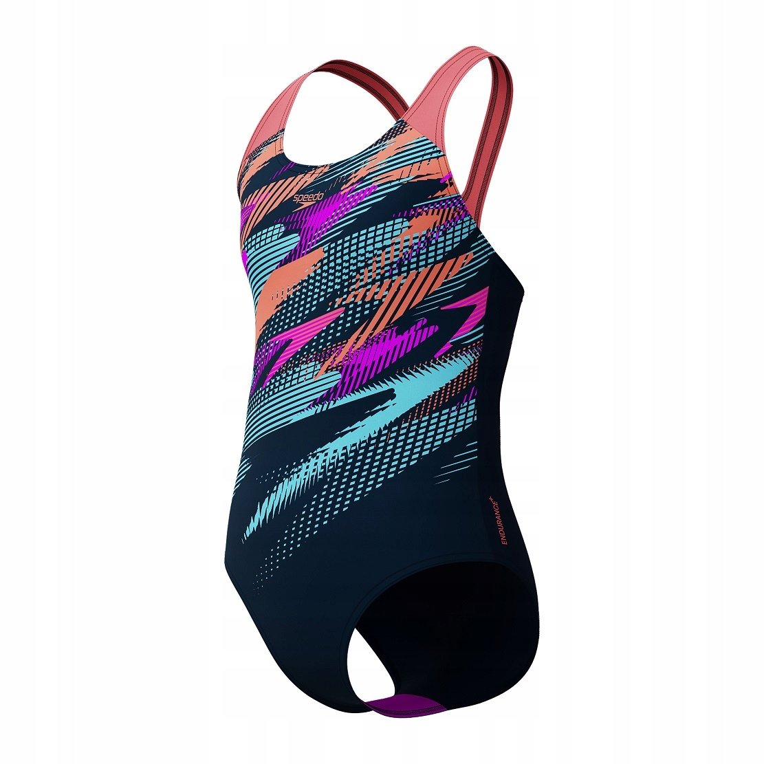 Strój kąpielowy jednoczęściowy dziewczęcy na basen Speedo Digital 152cm