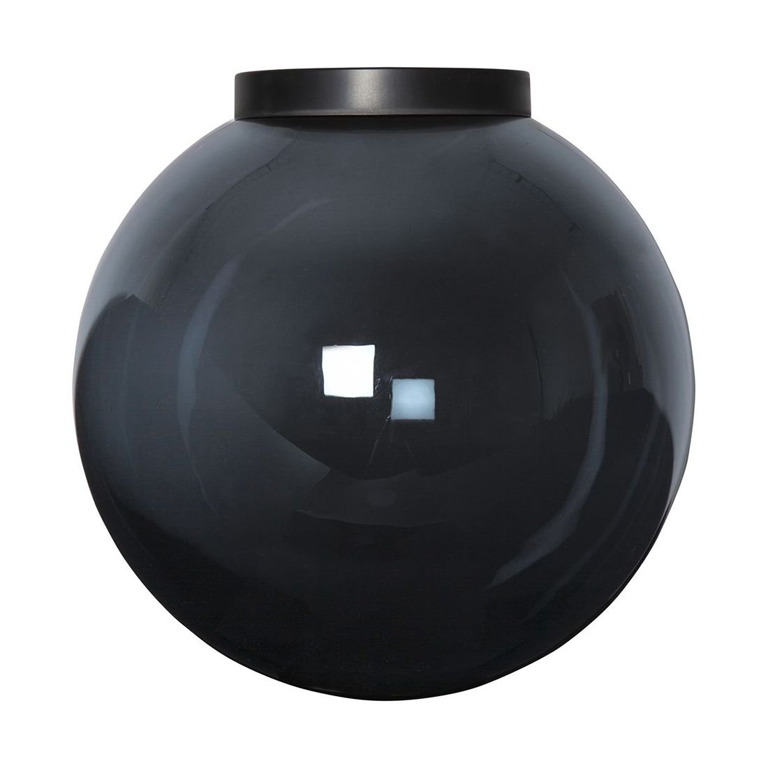 Klosz ogrodowy lampa ORBY dymiony klosz