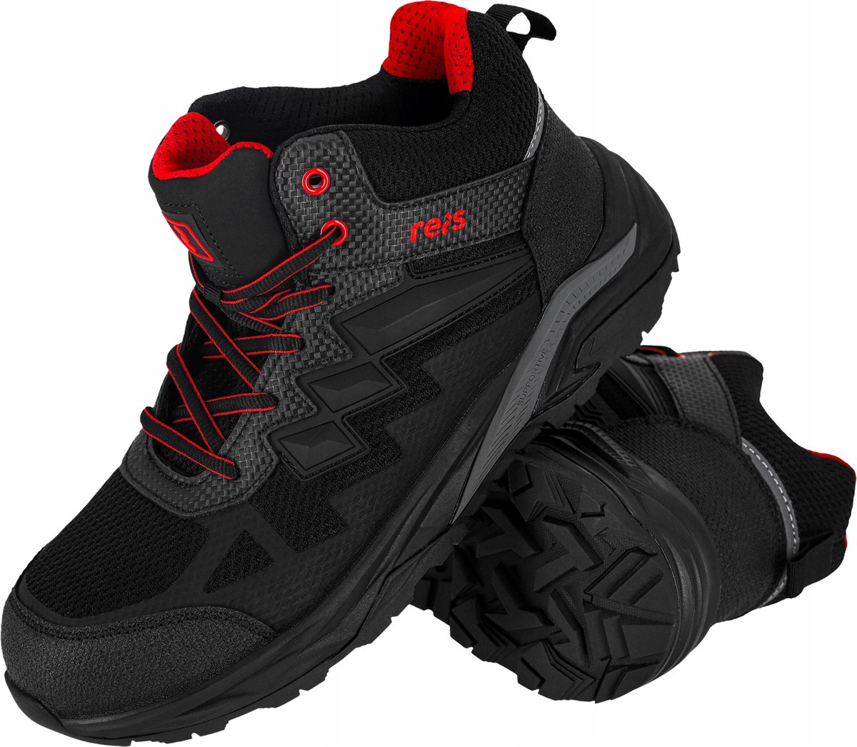 Buty bezpieczne, trzewiki z dzianiny Reis CORNER-T BC r. 39