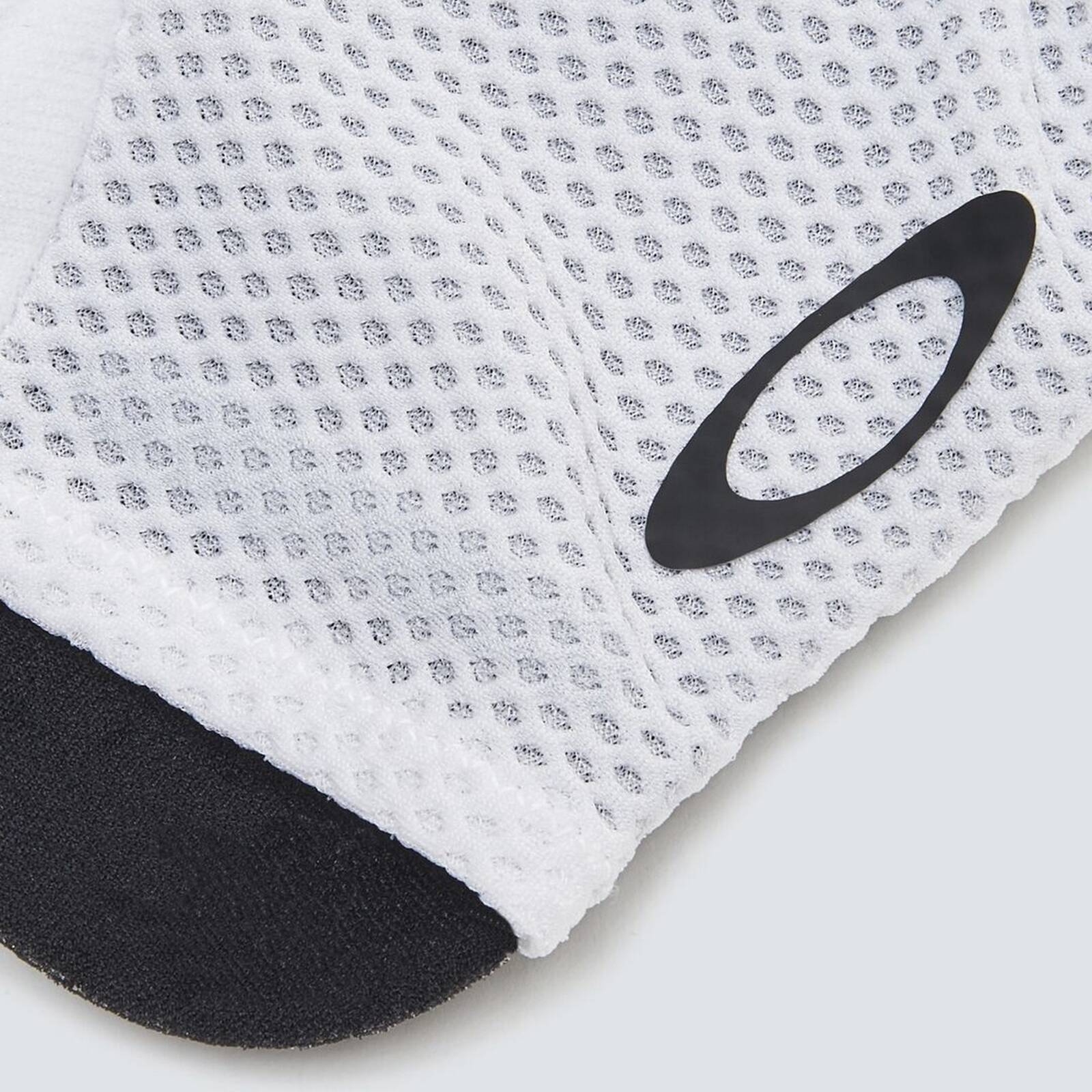 Rękawiczki rowerowe unisex Oakley ENDURANCE LITE ROAD SHORT białe FOS901236-100