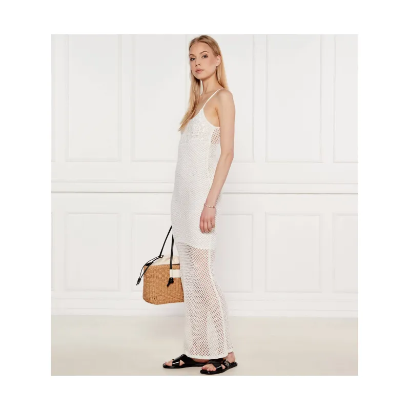 TORY BURCH Skórzane klapki T LOCK