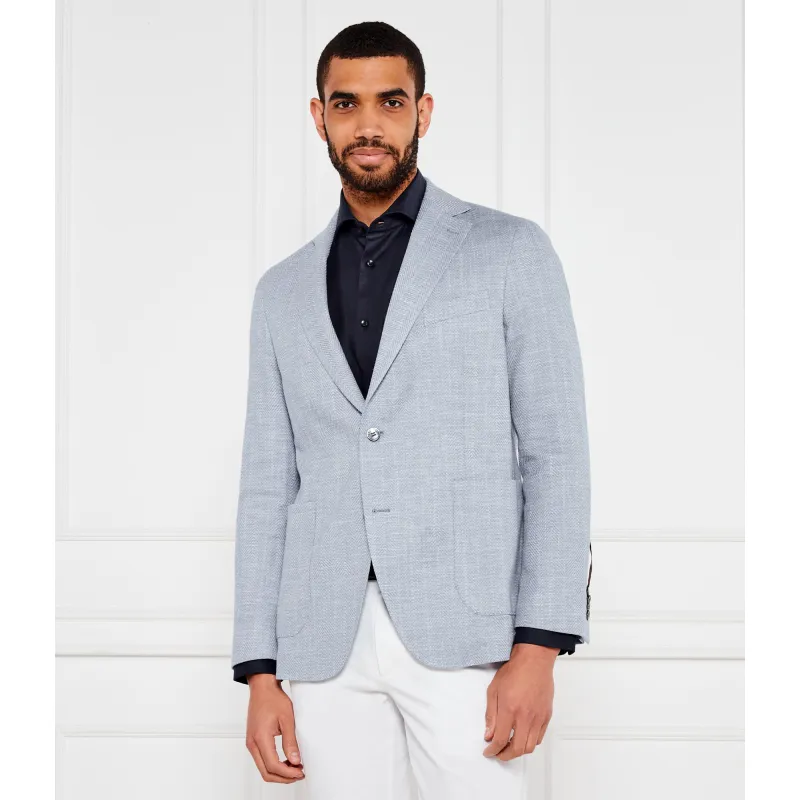 Oscar Jacobson Marynarka Ferry | Regular Fit | z dodatkiem lnu